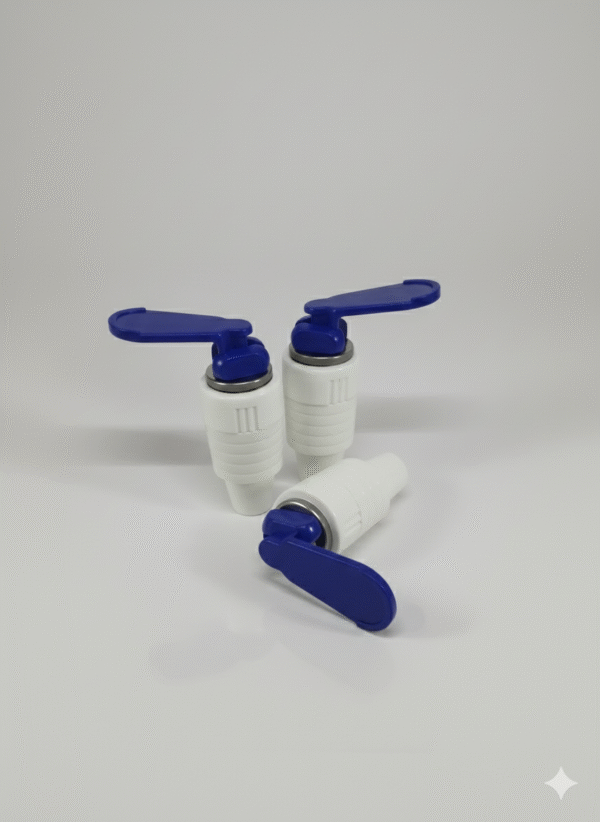 Kent Type Water Purifier Tap Set - Durable & Leak-Proof (Blue Lever)