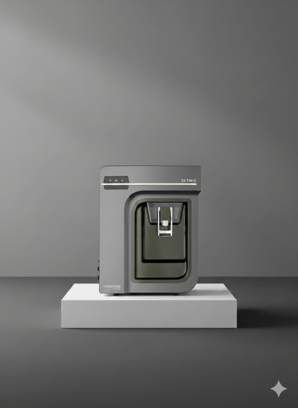 Aqueous LX Two Gun Metal – 9-Stage RO+UF+Mineral+Alkaline Water Purifier | 3-Year Warranty