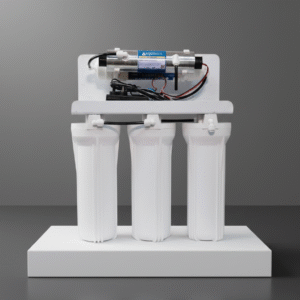 Open Flow UV Aqueous Open-Flow UV + 5-Stage Pre-Filtration Water Purifier | UV Disinfection System