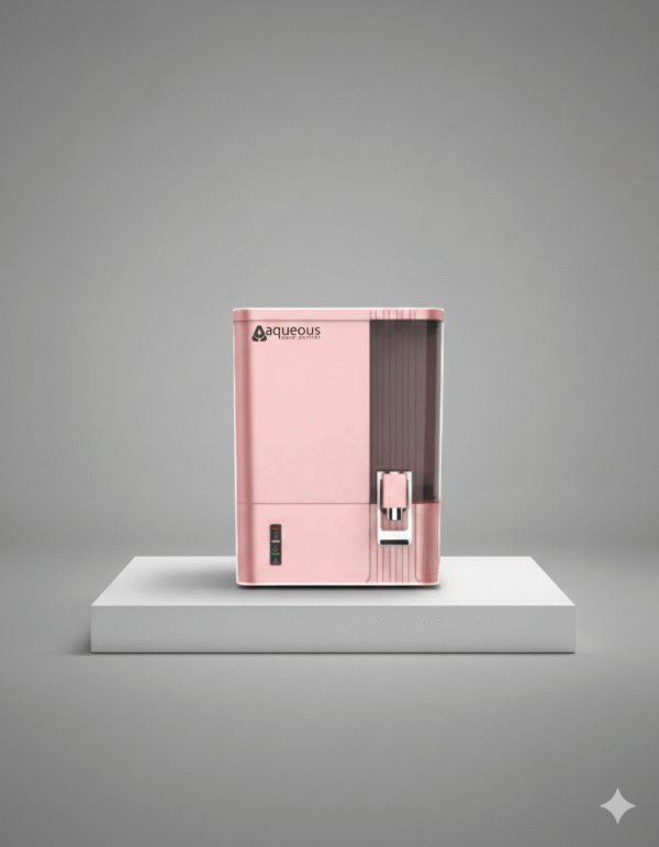 Raga Pink Aqueous Raga Ruby Pink | 7-Stage RO+UF+Copper Purifier | TDS Controller | 3-Year Warranty